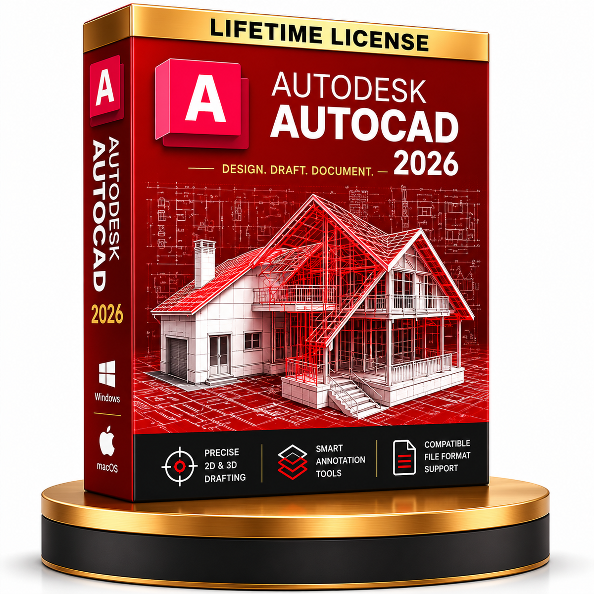 Autodesk Autocad 2026 | Full Version| Lifetime Activation | Windows/Mac | Instant Download| Cad tool