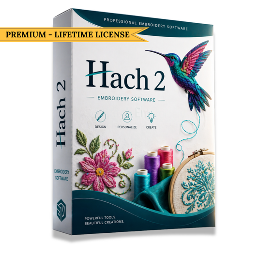Hatch 2 Embroidery Software – Professional Digitizing Suite (Instant Download)
