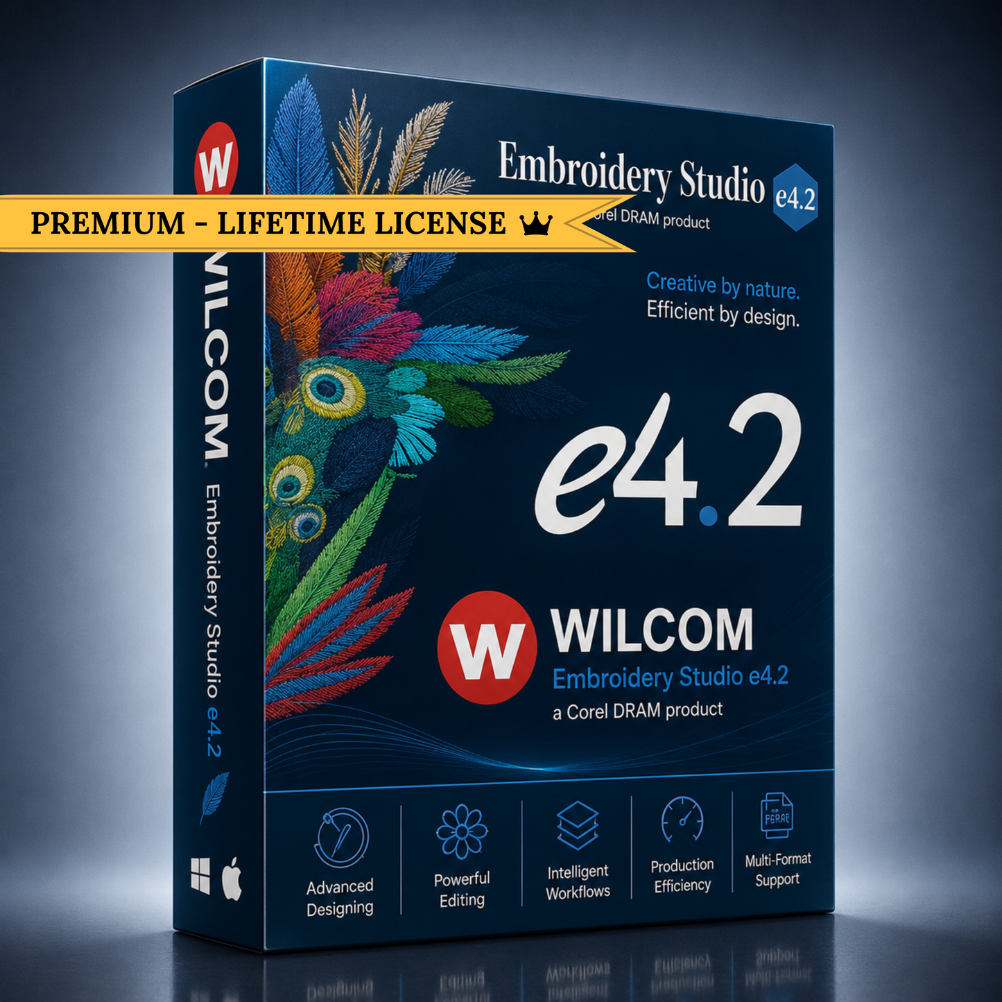 Embroidery Software Pack | Wilcom e4.2 + Hatch 2 + PE-Design 11