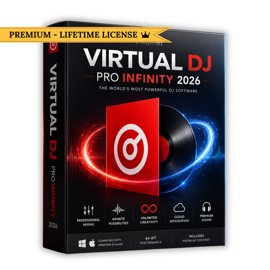 Atomix VirtualDJ 2026 Pro Infinity - Lifetime License Instant Download
