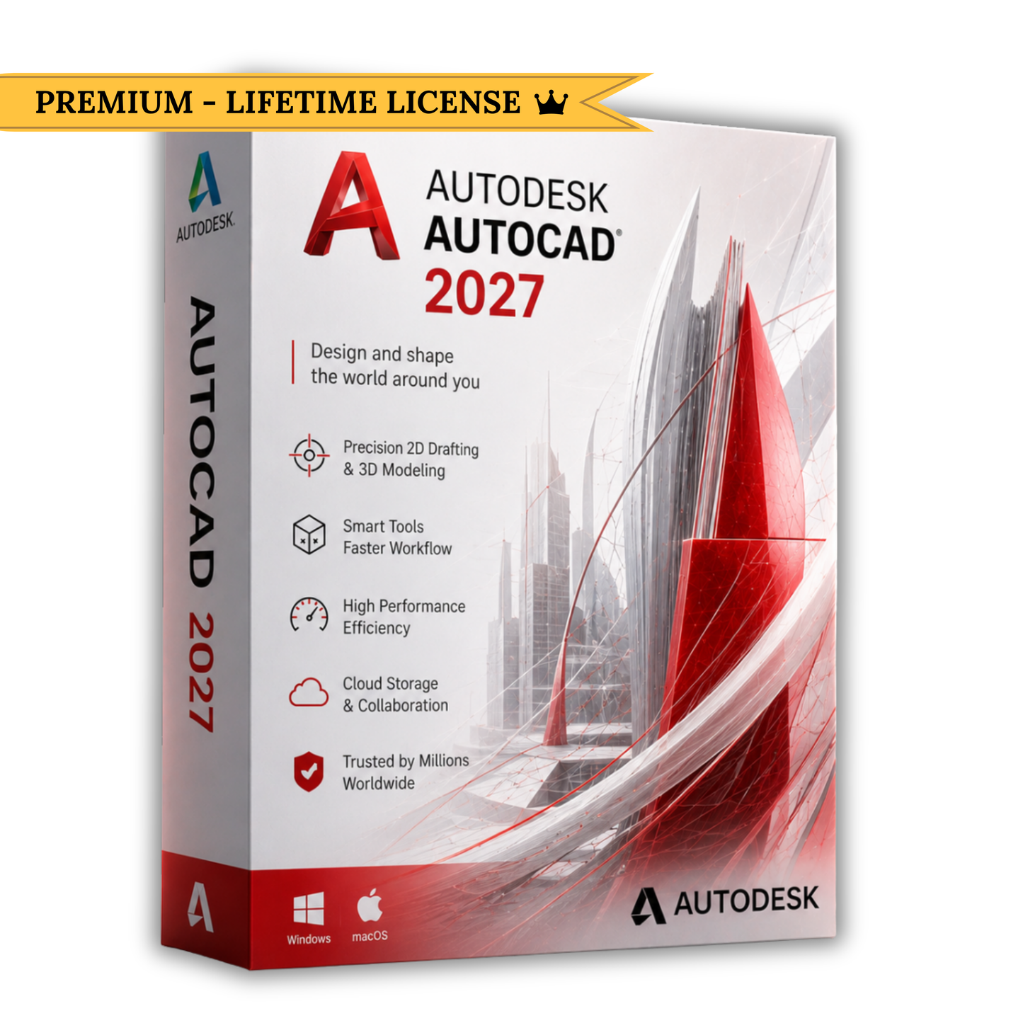 Autodesk AutoCAD 2027 – Full Version and Lifetime Activation (Instant Digital Download)