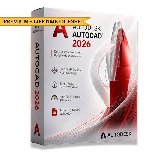 Autodesk AutoCAD 2026 - Full Version and Lifetime Activation (Instant Digital Download)