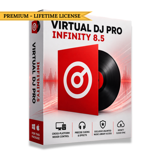 Virtual DJ 2025 Pro Infinity v8.5 Lifetime License Instant Download