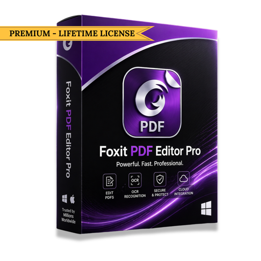 Foxit PDF Editor Pro 2025 – Professional Document Management Suite (Instant Download)