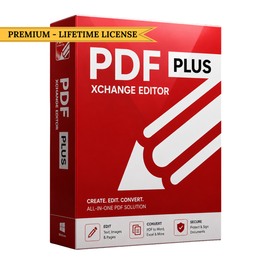 PDF-XChange Editor Plus – Professional PDF Editing (Instant Digital Download)