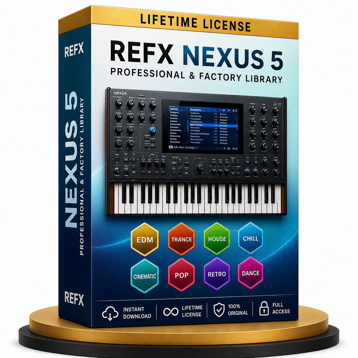 Music Production Pack FL STUDIO 24 - NEXUS 5 - LOGIC PRO - OMNISPHERE 2