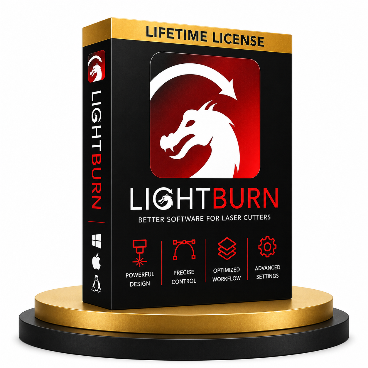 LightBurn Software 2025 Full Version (Instant Download)