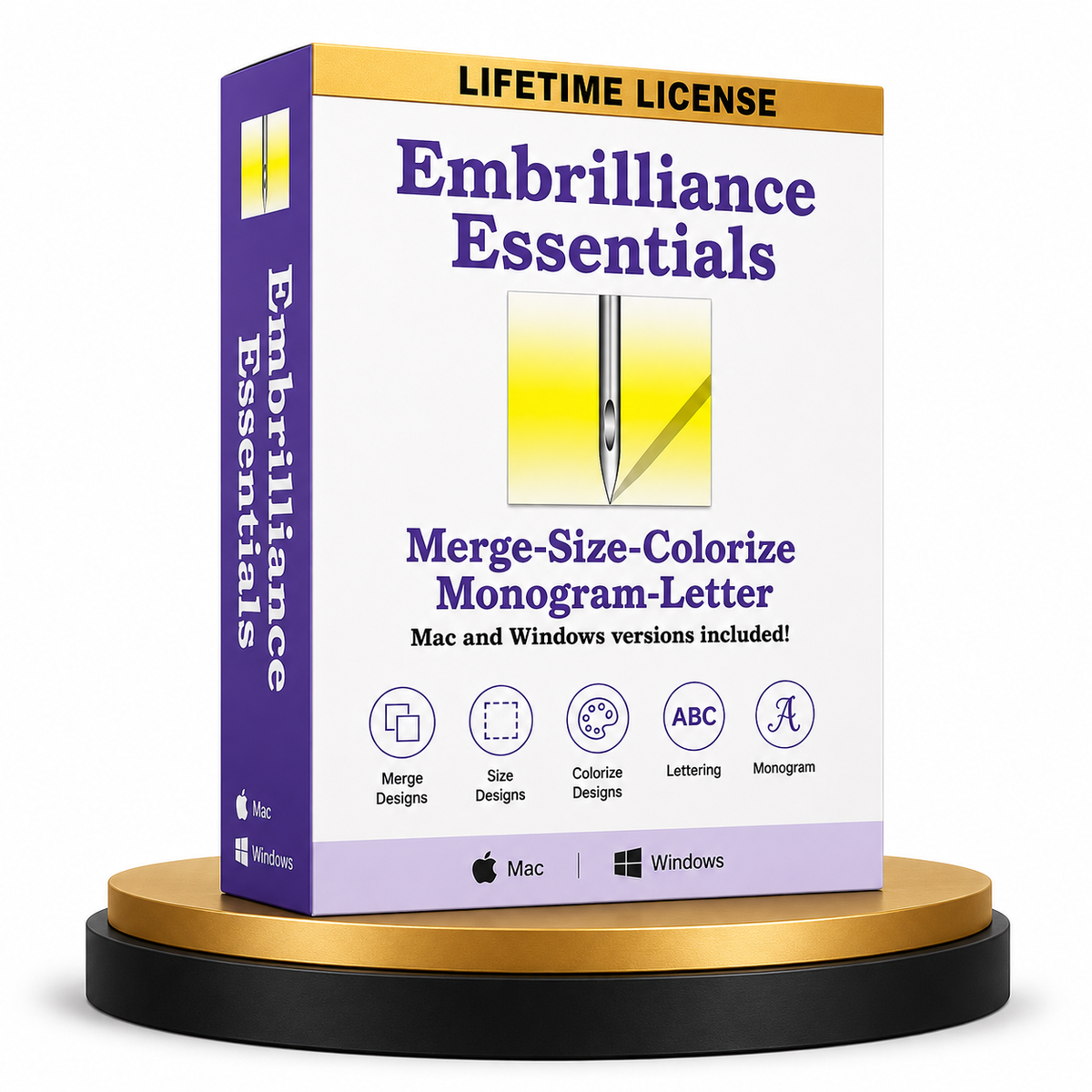 EMBRILLIANCE Essentials - Embrilliance Software, Embroidery Software, Design Editing Software, Embrilliance Software, Resizing Software