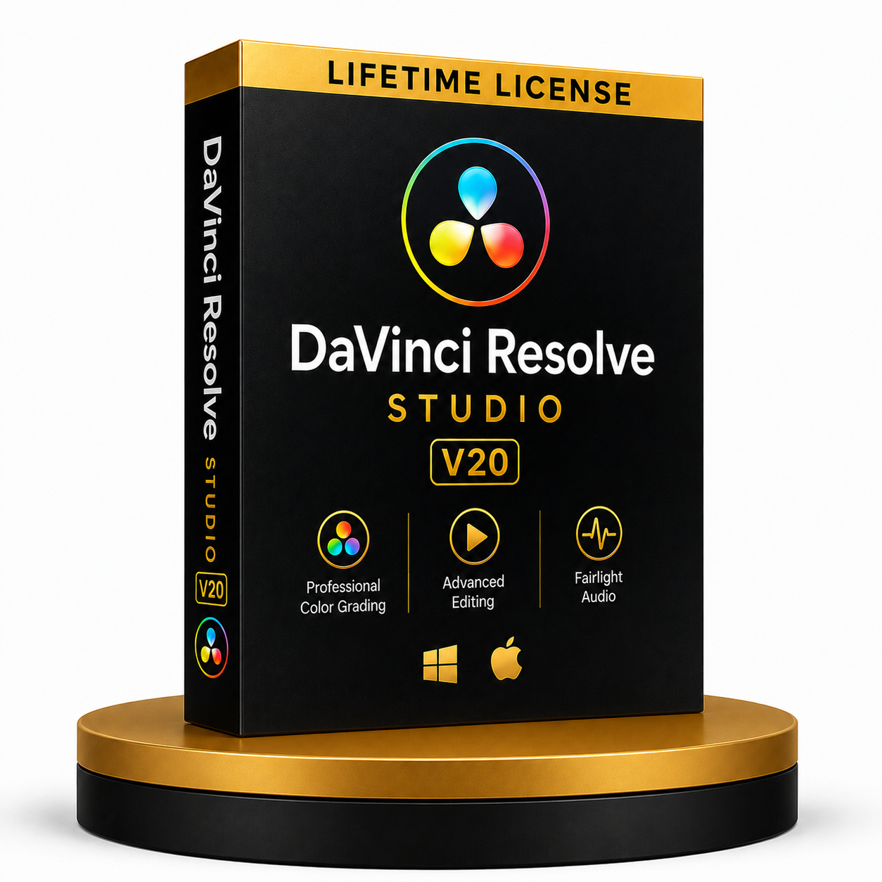 DaVinci Resolve Studio v20 Lifetime License (Instant Download)