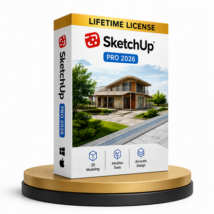 SketchUp Pro 2026 Full Version Lifetime (Instant Download) MacOS and Windows