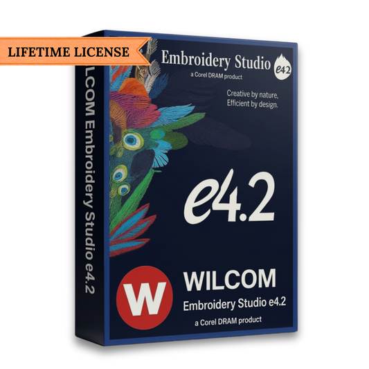 Wilcom e4.2 Embroidery Software Lifetime License (Instant Download)