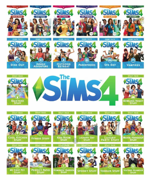 The Sims 4 Complete Collection | All 81+ DLCs, Expansions, Game Packs & Kits | FOR WINDOWS Download