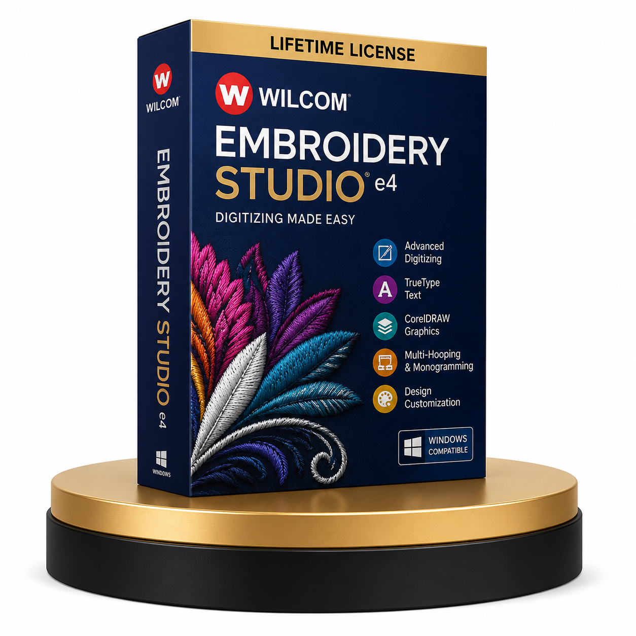 Wilcom e4.2 Embroidery Software Lifetime License (Instant Download)
